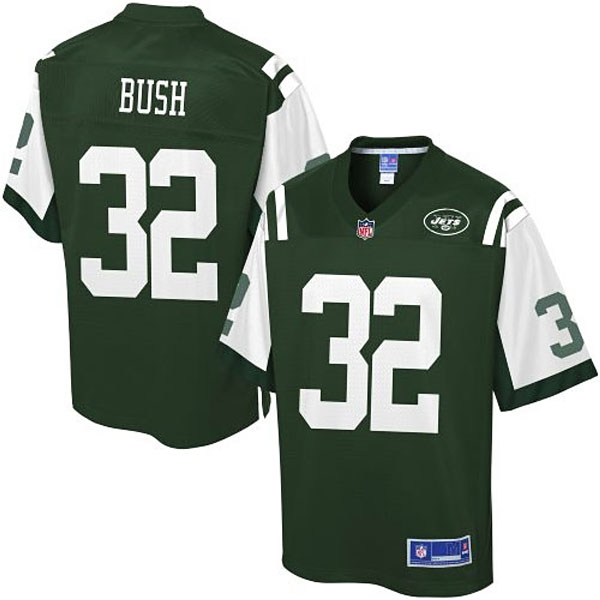 Pro Line Men's New York Jets #20 Josh Bush Team Color Jersey