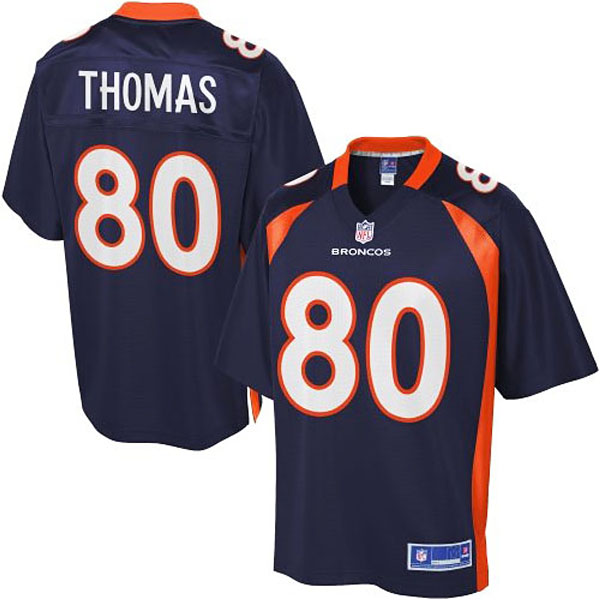 Pro Line Mens Denver Broncos #80 Julius Thomas Alternate Jersey