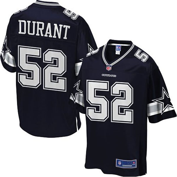 Pro Line Men's Dallas Cowboys #52 Justin Durant Team Color Jersey