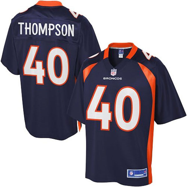 Pro Line Mens Denver Broncos #40 Juwan Thompson Alternate Jersey