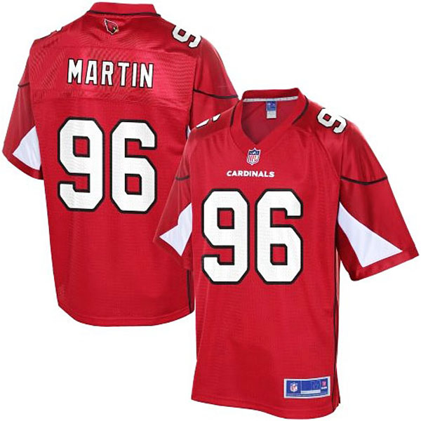 Pro Line Mens Arizona Cardinals #96 Kareem Martin Team Color Jersey