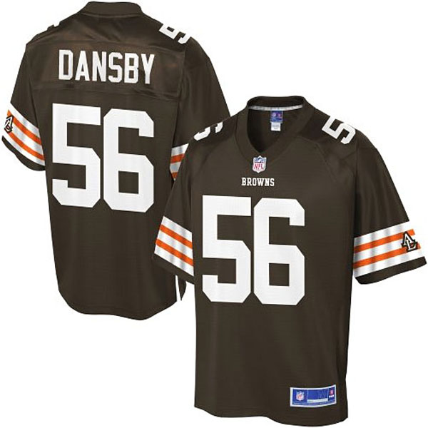 Pro Line Men's Cleveland Browns #56 Karlos Dansby Team Color Jersey