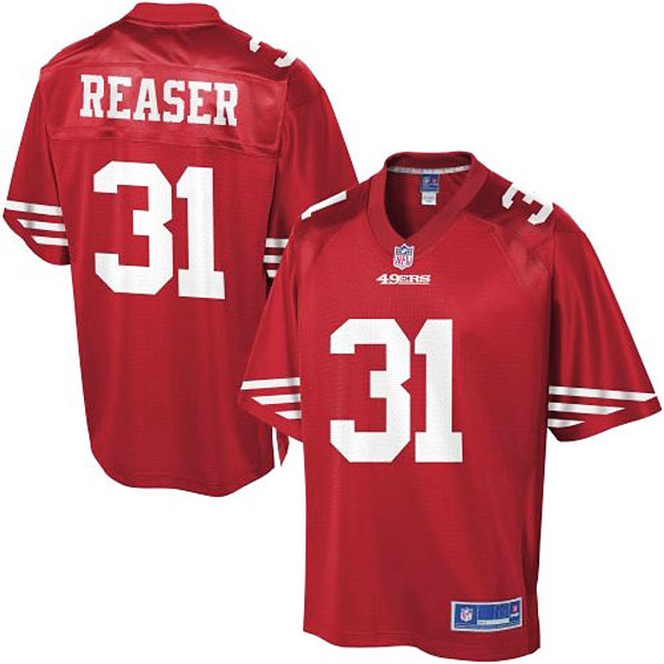 Pro Line Men's San Francisco 49ers #31 Keith Reaser Team Color Jersey