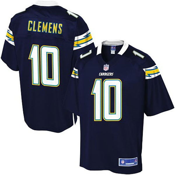 Pro Line Mens San Diego Chargers #10 Kellen Clemens Team Color Jersey