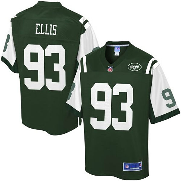 Pro Line Men's New York Jets #93 Kenrick Ellis Team Color Jersey