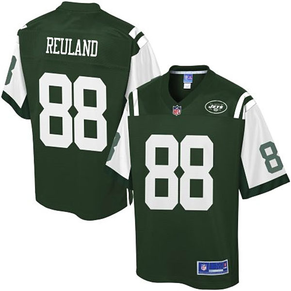 Pro Line Men's New York Jets #88 Konrad Reuland Team Color Jersey