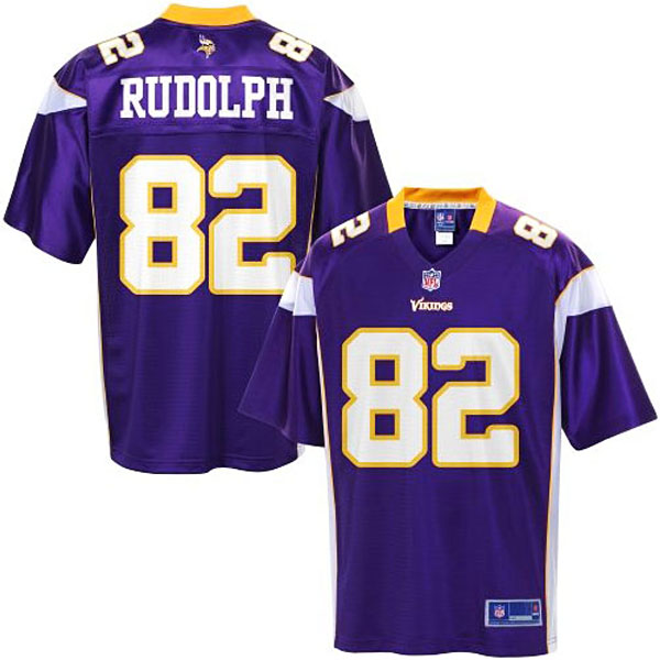 Pro Line Men's Minnesota Vikings #82 Kyle Rudolph Team Color Jersey