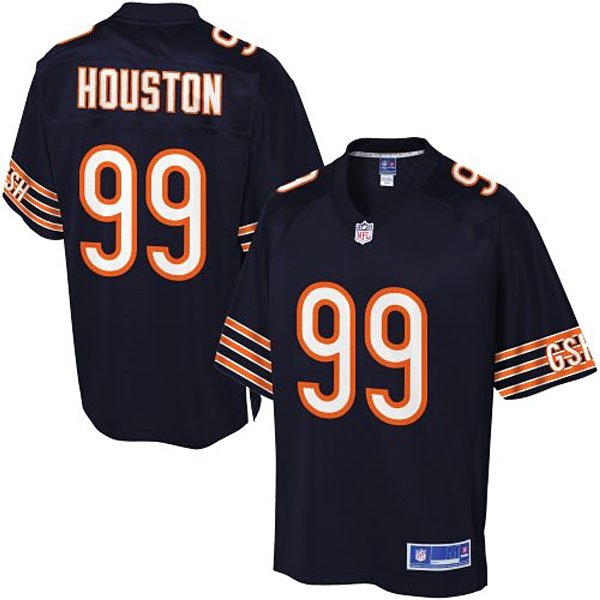 Pro Line Men's Chicago Bears #99 Lamarr Houston Team Color Jersey