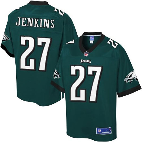 Pro Line Men's Philadelphia Eagles #27 Malcolm Jenkins Team Color Jersey