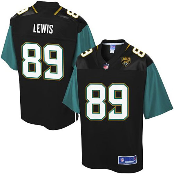 Pro Line Men's Jacksonville Jaguars #89 Marcedes Lewis Team Color Jersey