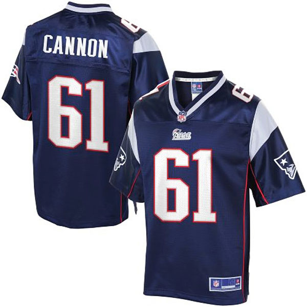 Pro Line Men's New England Patriots #61 Marcus Cannon Team Color Jersey