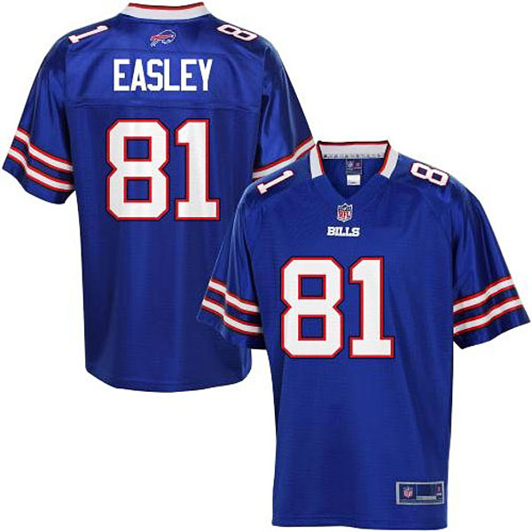 Pro Line Men's Buffalo Bills #81 Marcus Easley Team Color Jersey