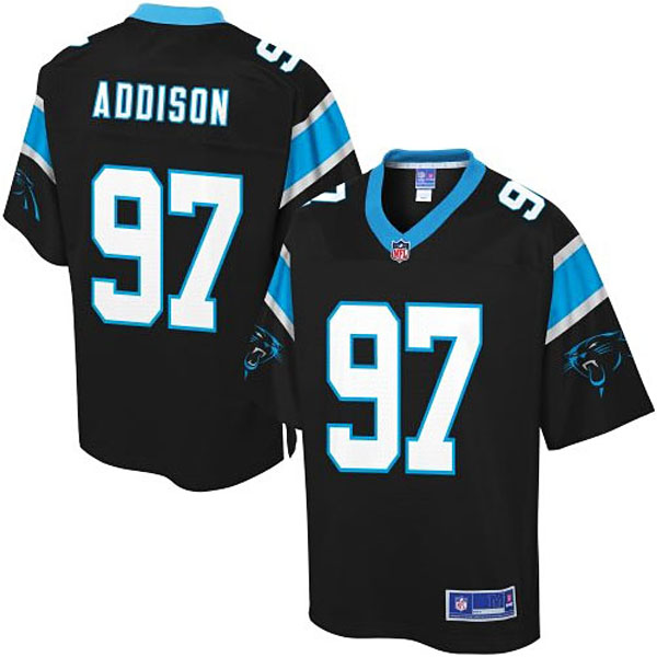 Pro Line Men's Carolina Panthers #97 Mario Addison Team Color Jersey