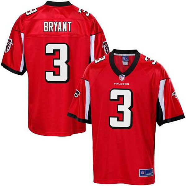 Pro Line Men's Atlanta Falcons #3 Matt Bryant Team Color Jersey