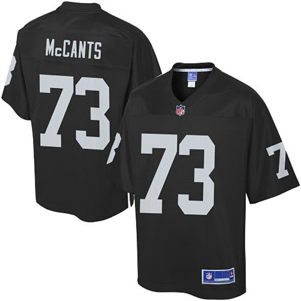 Pro Line Men's Oakland Raiders #73 Matt McCants Team Color Jersey