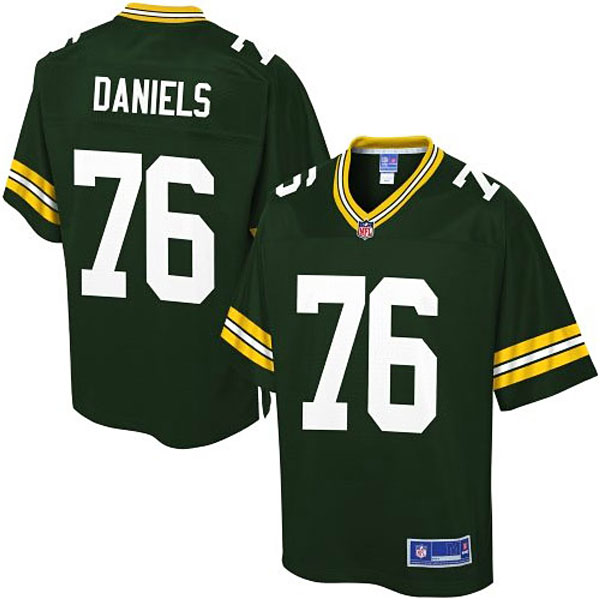 Pro Line Men's Green Bay Packers #76 Mike Daniels Team Color Jersey