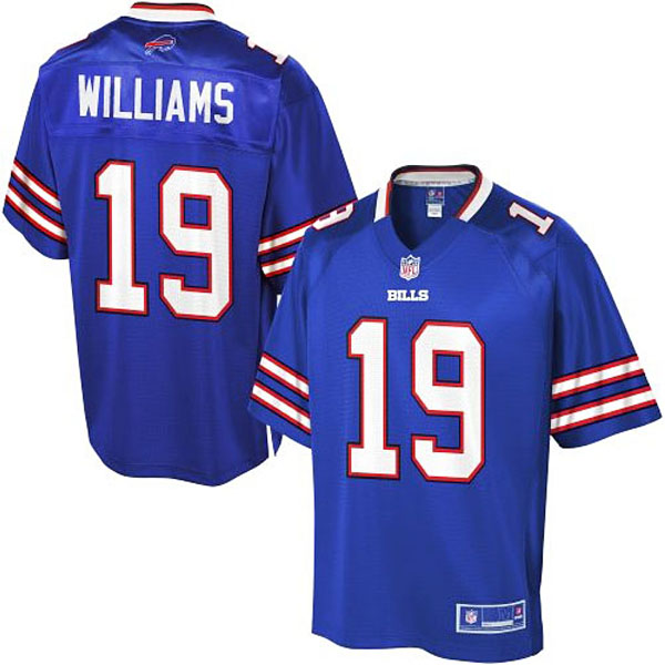 Pro Line Men's Buffalo Bills #19 Mike Williams Team Color Jersey