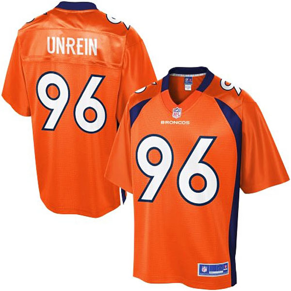 Pro Line Men's Denver Broncos #96 Mitch Unrein Team Color Jersey