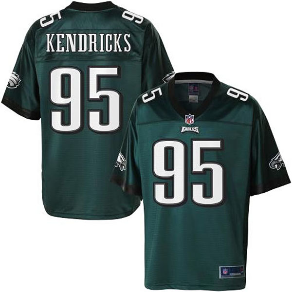 Pro Line Men's Philadelphia Eagles #95 Mychal Kendricks Team Color Jersey