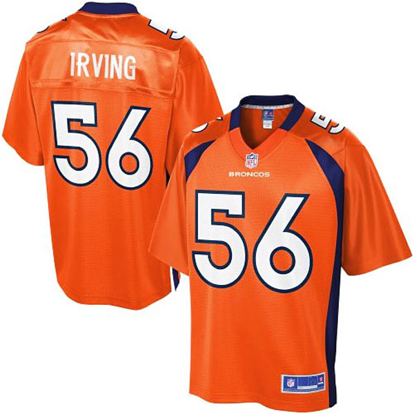 Pro Line Men's Denver Broncos #56 Nate Irving Team Color Jersey