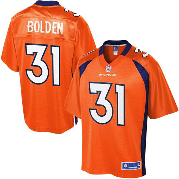 Pro Line Men's Denver Broncos #31 Omar Bolden Team Color Jersey