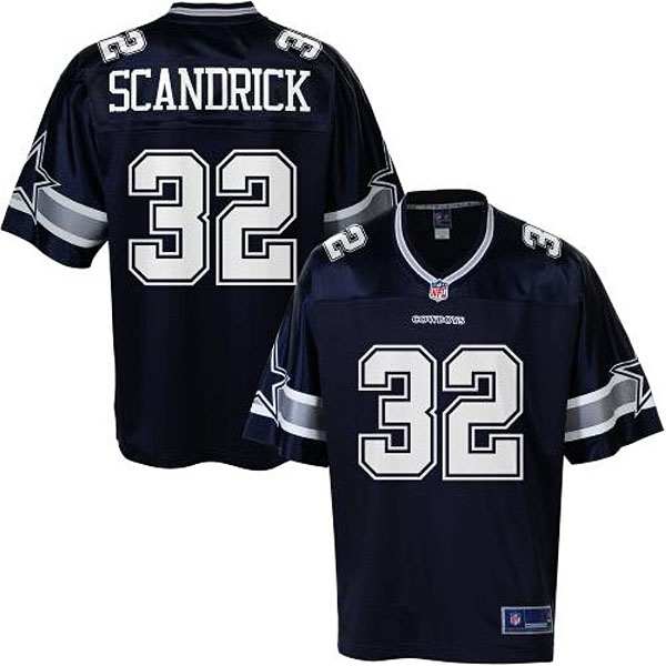 Pro Line Men's Dallas Cowboys #32 Orlando Scandrick Team Color Jersey