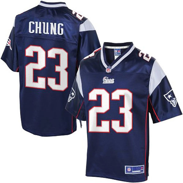 Pro Line Men's New England Patriots #23 Patrick Chung Team Color Jersey