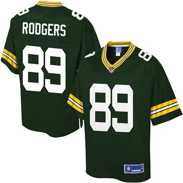 Pro Line Mens Green Bay Packers #89 Richard Rodgers Team Color Jersey