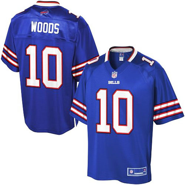 Pro Line Men's Buffalo Bills #10 Robert Woods Team Color Jersey