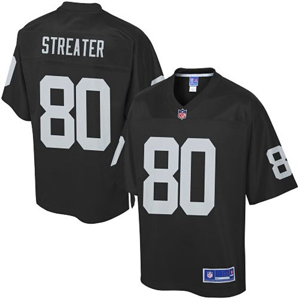 Pro Line Men's Oakland Raiders #80 Rod Streater Team Color Jersey