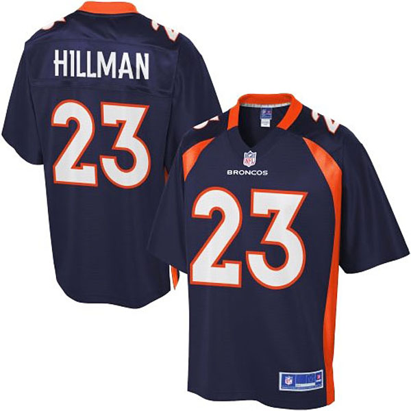 Pro Line Mens Denver Broncos #23 Ronnie Hillman Alternate Jersey