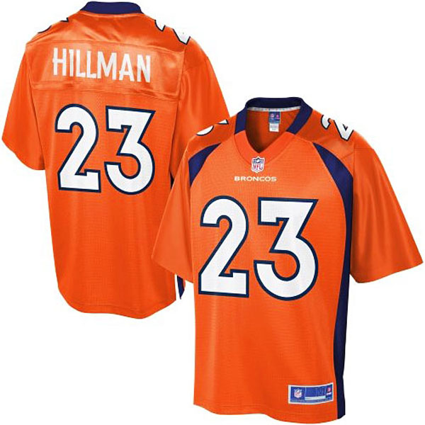 Pro Line Men's Denver Broncos #23 Ronnie Hillman Team Color Jersey