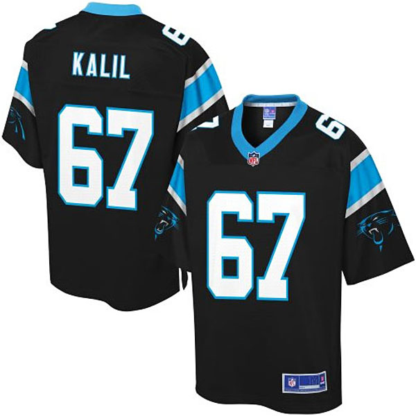 Pro Line Men's Carolina Panthers #67 Ryan Kalil Team Color Jersey