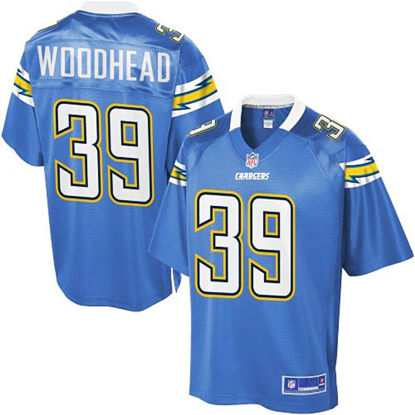 Pro Line Mens San Diego Chargers #39 Danny Woodhead Alternate Jersey