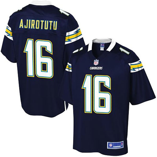 Pro Line Men's San Diego Chargers #16 Seyi Ajirotutu Team Color Jersey