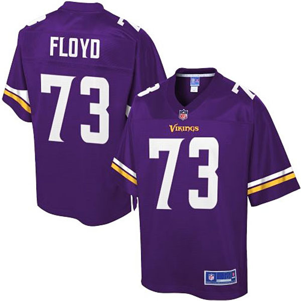 Pro Line Mens Minnesota Vikings #73 Sharrif Floyd Team Color Jersey