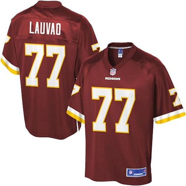 Pro Line Mens Washington Redskins #77 Shawn Lauvao Team Color Jersey