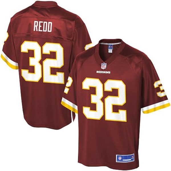 Pro Line Men's Washington Redskins #32 Silas Redd Jr Team Color Jersey