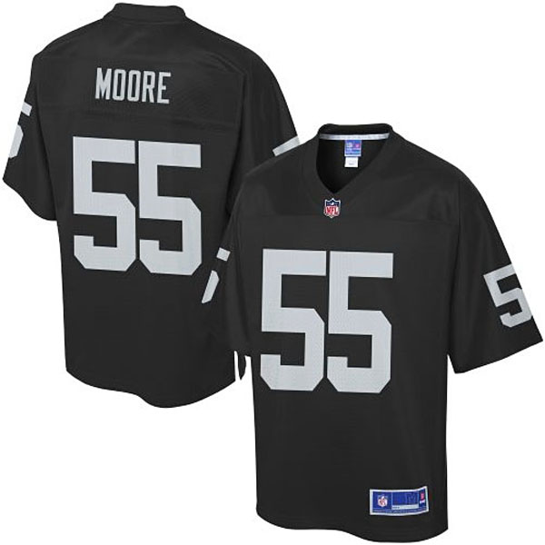 Pro Line Men's Oakland Raiders #55 Sio Moore Team Color Jersey