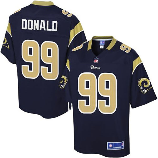 Pro Line Men's St. Louis Rams Aaron Donald Team Color Jersey