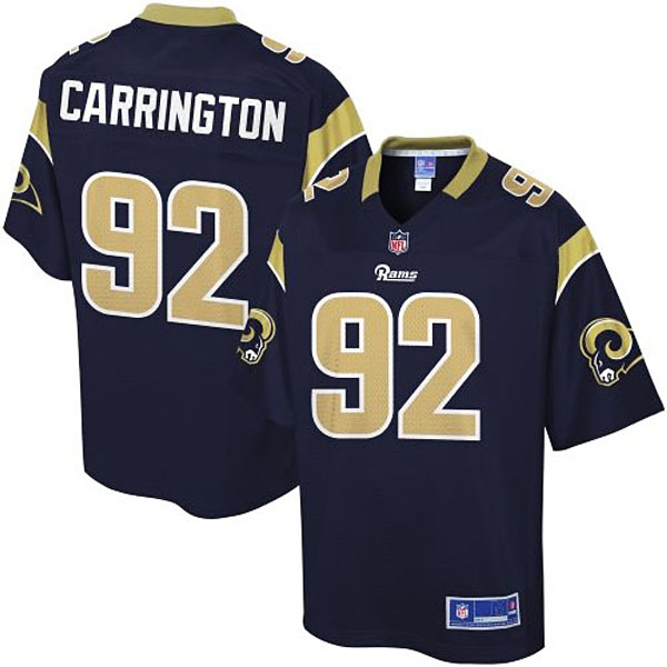 Pro Line Mens St. Louis Rams Alex Carrington Team Color Jersey