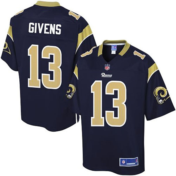 Pro Line Men's St. Louis Rams Chris Givens Team Color Jersey