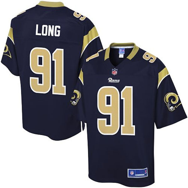 Pro Line Men's St. Louis Rams Chris Long Team Color Jersey