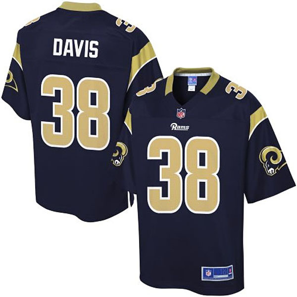 Pro Line Men's St. Louis Rams Cody Davis Team Color Jersey