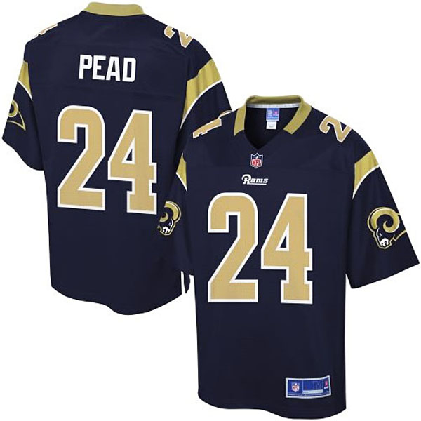 Pro Line Men's St. Louis Rams Isaiah Pead Team Color Jersey