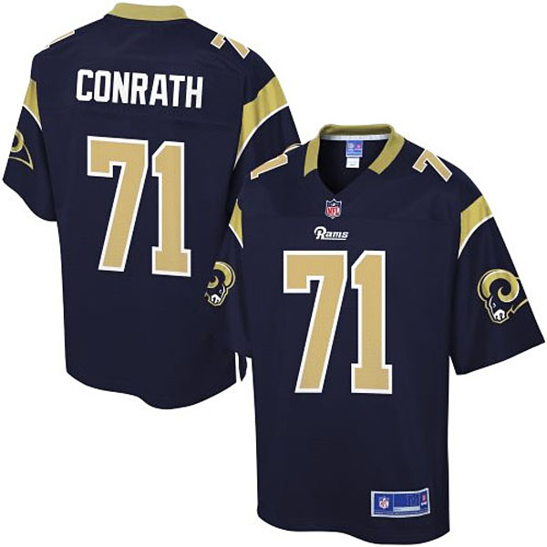 Pro Line Men's St. Louis Rams Matt Conrath Team Color Jersey