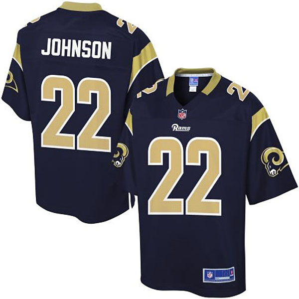 Pro Line Men's St. Louis Rams Trumaine Johnson Team Color Jersey