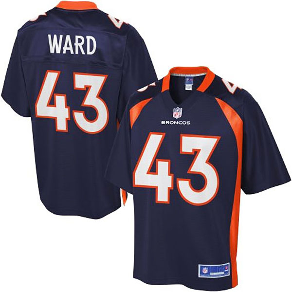 Pro Line Mens Denver Broncos #43 TJ Ward Alternate Jersey