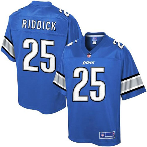 Pro Line Mens Detroit Lions #25 Theo Riddick Team Color NFL Jersey