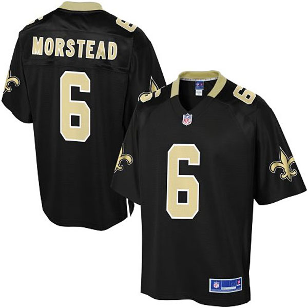 Pro Line Men's New Orleans Saints #6 Thomas Morstead Team Color NFL Jersey